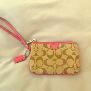 Coach wristlet